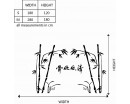 Chinese Style Bamboo Wall Decal Vinyl Tree Art Stickers